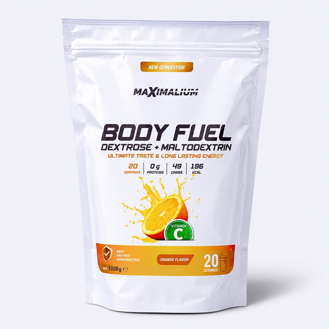 Maximalium Body Fuel Dextrose + Maltodextrin